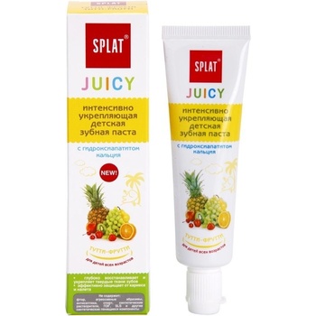 Splat Juicy zubná pasta pre posílení zubná skloviny dětí i dospělých s příchutí tutti-frutti 35 ml