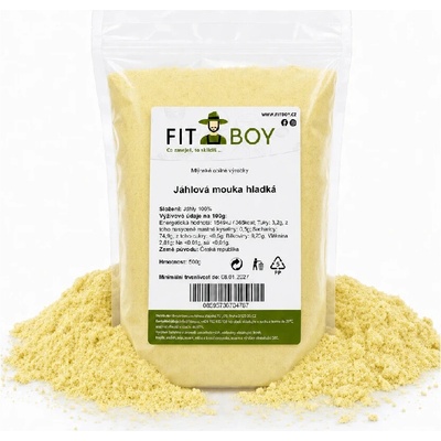 Fitboy Jáhlová múka hladká 0,5 kg