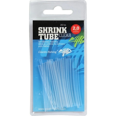 Giants Fishing Zmršťovacie Hadička Shrink Tube Clear Číra 1,6 mm 20 ks