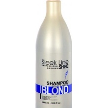 Stapiz Sleek Line Blond Shampoo šampón na poškodené farbené vlasy 1000 ml