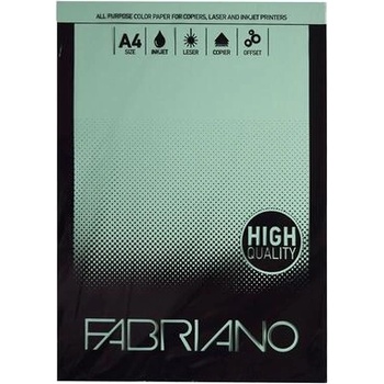 Fabriano Копирен картон, A4, 160 g/m2, резеда, 50 листа