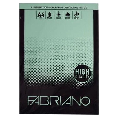 Fabriano Копирен картон, A4, 160 g/m2, резеда, 50 листа