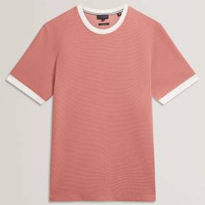 Ted Baker Тениска Ted Baker Men's T-Shirt - Mid-Pink