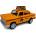 Welly Метална количка Die Cast Pull Back - Такси, 1: 32 (1605C179)