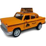 Welly Метална количка Die Cast Pull Back - Такси, 1: 32 (1605C179)