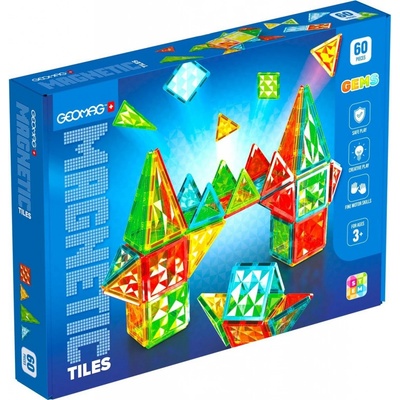 Geomag Magnetic Tiles 60 – Hledejceny.cz