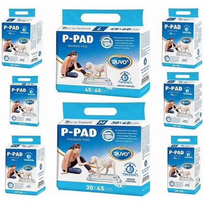 Duvoplus P-pad XL - Памперс подложка за кучета, 60/60 см. 7 броя
