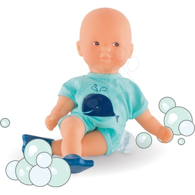 Corolle Mini Bath Blue s hnědýma očima a ploutvemi 20 cm – Zbozi.Blesk.cz