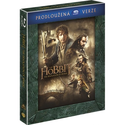 Hobit: Šmakova dračí poušť - prodloužená verze BD