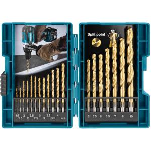 Makita - Комплект свредла от 19 части D-67527 (D-67527)