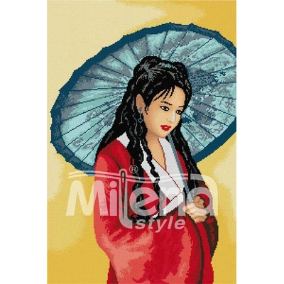Milena Style Японско лято - гоблен със схема конци dmc 1: 1