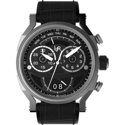 L&JR Мъжки часовник L&JR Day and Date S1502 (S1502)