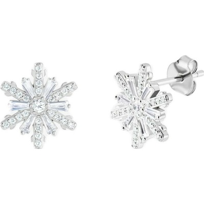 Preciosa Stříbrné náušnice s kubickou zirkonií Polaris Spotlight 5465 00