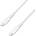 LogiLink Кабел Logilink USB 2.0 Type-C, C/M - C/M, 480 Mbps, 60 W, бял, 0, 3 м