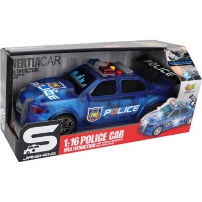 Alltoys Policajné autíčko so svetelným a zvukovým efektom 1:16