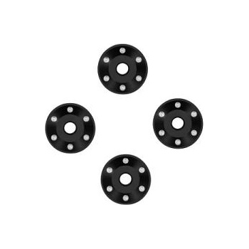 Traxxas алуминиева шайба за колело черна (4)