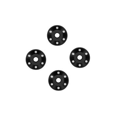 Traxxas алуминиева шайба за колело черна (4)