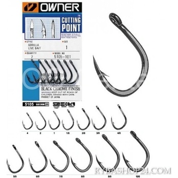 Owner Cutting Point Cut Gorilla 5105 vel.4 4 ks