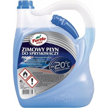Turtle Wax kvapalina do ostrekovačov Zimná -20°C 4 l