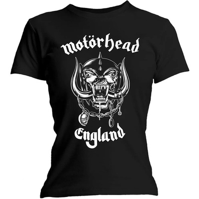 Motörhead England Black S Дамски Риза (MHEADTEE53LB01)