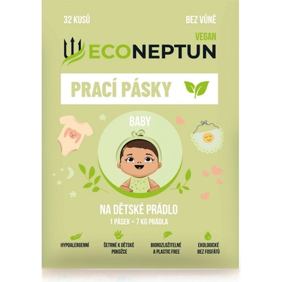 EcoNeptun prací pásky baby 32 ks