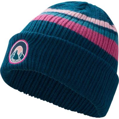 Trollkids Детска зимна шапка (beanie) Trollkids Kid's Spitsbergen Cap Beanie - Madeira Blue / Bright Berry - размер 48-52 cm (904-4573-0411)