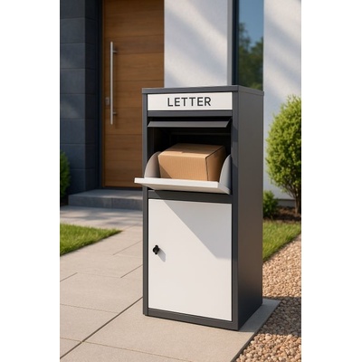 Balíková poštovní schránka s boxem na zásilky i dopisy – Zbozi.Blesk.cz