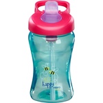 Vital Baby Неразливащо се шише със сламка 12м+ 340мл. синьо Vital Baby (V-443974)