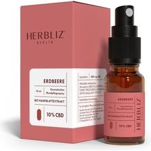 Herbliz Jahoda CBD Konopný olej 10% Full Spectrum 10ml