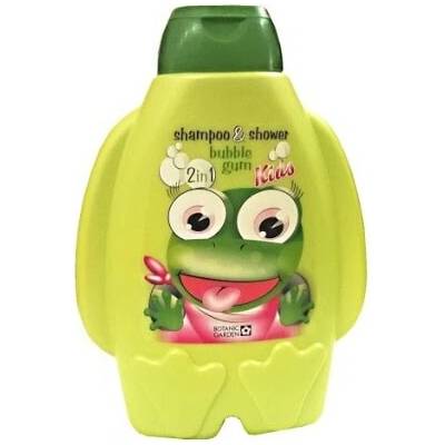 Botanic detsky šampón a sprchový gél 300 ml Bubble gum