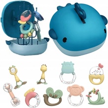 RKToys Sada chrastítek a kousátek v kufříku