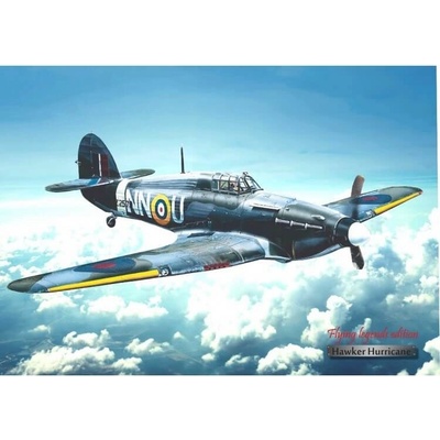 Lietadlo Hawker Hurricane - ceduľa 29cm x 20cm Plechová tabuľa