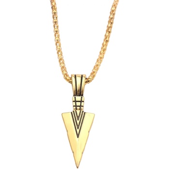 HARAHU Колие da-15117 - Златен kp15117 (da-15117)