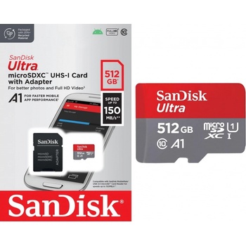 SanDisk microSDXC UHS-I U1 512 GB SDSQUAC-512G-GN6MA