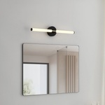 EGLO 901853 - LED осветително тяло за огледало за баня RAMOLA LED/11W/230V 60cm IP44 черно (EG901853)