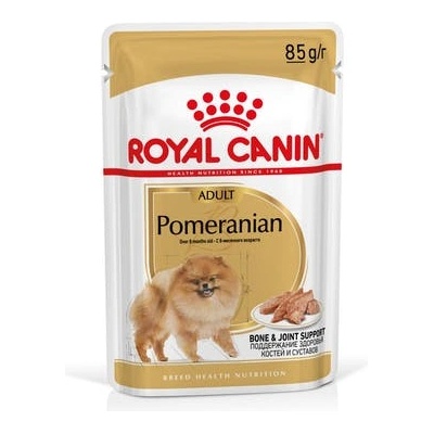Royal Canin Pomeranian 12x85g мокра храна - пастет, за възрастни кучета от породата померански шпиц