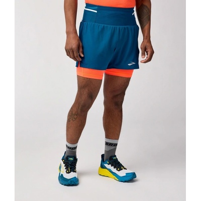 High Point Brooks 5" 2in1 Short modrá