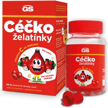 GS CÉČKO želatínky 50 ks