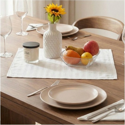 EMI Obrus biely Eden 40x40 cm