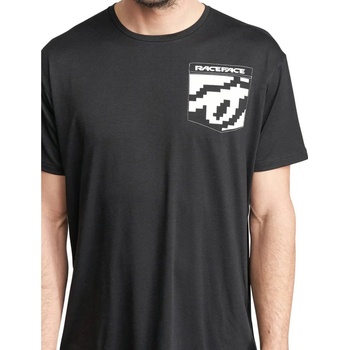 Triko Race Face 8 Bit pocket černá