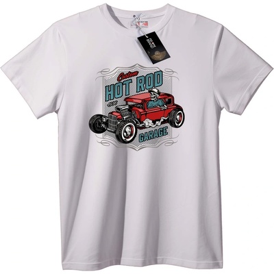 NOONEBRAND Тениска 1936 Custom Hot Rod гараж - S, Black