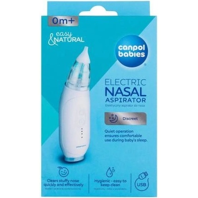 Canpol babies Easy & Natural Electric Nasal Aspirator Elektrický odsávač hlienov