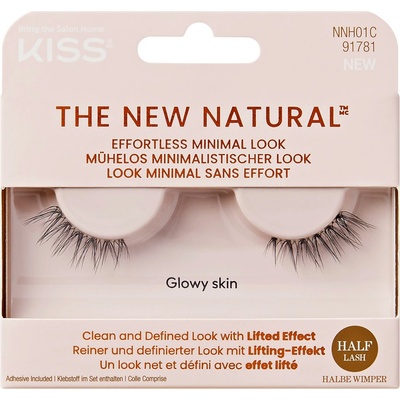KISS THE NEW NATURAL HALF LASH 01