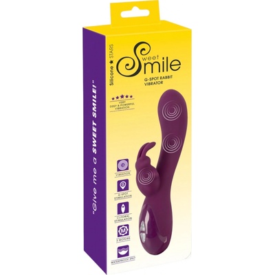 SMILE vibrační stimulátor s 3 motory a ramínkem na klitoris
