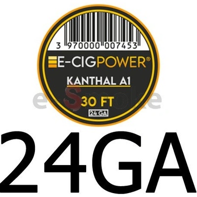 E Cig Power KANTHAL A1 odporový drôt 9 m AWG 24 ga 0,50 mm