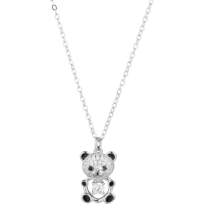 Pavona Stříbrný náhrdelník 12101.1 crystal