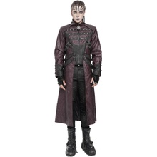 Devil Fashion kabát Punk Čierna červená
