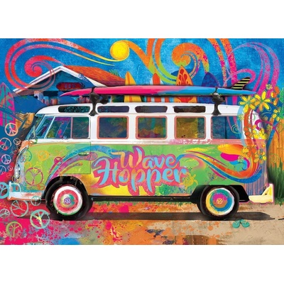 EUROGRAPHICS v plechové krabičce Volkswagen Wave Hopper 550 dielov
