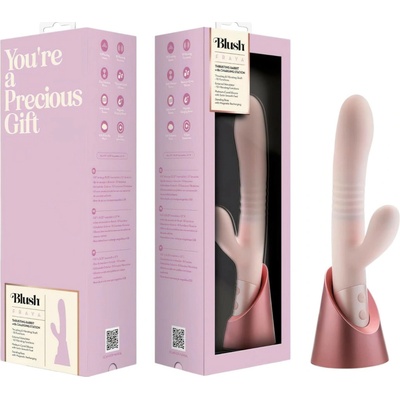 Blush Fraya vaginální vibrator s pohyblivým ramenem růžová