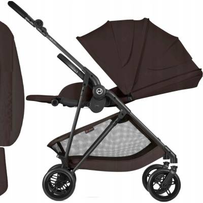 Cybex Melio Carbon Sportovní Kočárek Chocolate Brown 2026